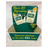 KOOL CIGARETTE COUNTER DISPLAY