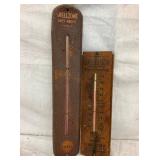 SHELL THERM./DIERKS WOODEN THERM.