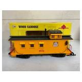 ARISTO WOOD CABOOSE CAR IN ORG. BOX