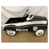 OTHERSIDE VIEW POLICE PEDAL CAR