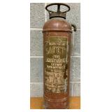 SAFETY COPPER/BRASS FIRE EXTINGUISHER