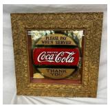 COKE THANK YOU MIRROR ADV.