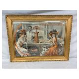 COKE HOUSEWIFE JUNE 1910 PAPER FRAMED Ad