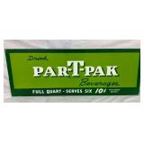 SST PAR-T-PAK BEV. SIGN 33X12