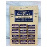 CHANDLERS BUTTONS DISPLAY W/ PRODUCT