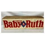 CURTISS BABY RUTH WOODEN BOX 31 1/2X9