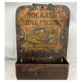 EARLY DOCKASH STOVE FACTORY HOLDER