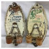 BLUEJAY/CHRISTMAS GREETINGS BROOM HOLDER