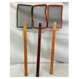 VINTAGE ADV. FLY SWATTERS