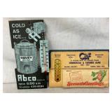 CB THERMS. WATER COOLERS,FARMERS BANK