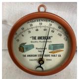 3IN GLASS FRONT AMERICAN STEEL THERM.