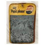 SST PEPSI PLEASE MENU 19 1/2X30