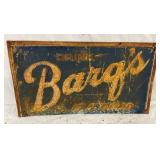 SST BARQS SIGN 19X10 1/2