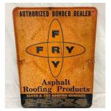 EMB. FRY ASPHALT ROOFING 18X24