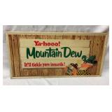 SST EMB. MOUNTAIN DEW SIGN W/ WILLIE