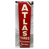 SST VERTICAL ATALAS TIRES SIGN