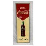 SST 1957 VERTICAL COKE ARROW SIGN