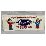 SST EMB. GRAPETTE W/ CHILDREN SIGN