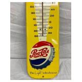 CLOSEUP VIEW THERMOMETER