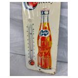 CLOSEUP VIEW THERMOMETER