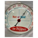 CLOSEUP VIEW THERMOMETER