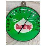 CLOSEUP VIEW THERMOMETER