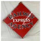 SSP RAILWAY EXPRESS AGENCY SIGN 49IN