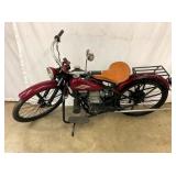 SERVI-CYCLE GAS POWERED MOTORCYCLE DUAL EXHAUST 