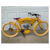 UNUSUAL FLYING MERKEL POWERED BIKE