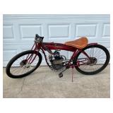 INDIAN HENDEE CO. GAS POWERED BICYCLE 