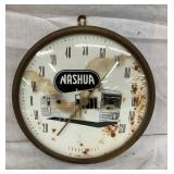 UNUSUAL NASHUA THERM. W/ CAMPER 9IN