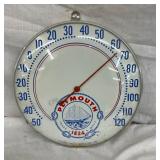 12IN PLYMOUTH 1824 THERM. W/ SHIP