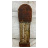 EARLY WOODEN SHARP BROS. BUCKEYE THERM.