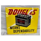 DDY DOUGLAS BATTERIES SIGN