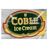 DST COBLE ICE CREAM FLANGE SIGN 