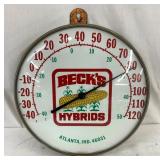 12IN BECKS HYBRIDS THERM.