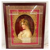 FRAMED 1905 KLIPP & BROWN CALENDAR