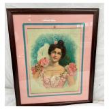 FRAMED CRANE MINERAL SOAP CO. 15X19