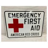 SSP EMERGENCY FIRST AID SIGN 24X18