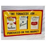 SST TOBACCOS EMB. SIGN 41X27
