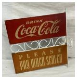 WOODEN COCA COLA FLANGE 12 1/2X13 1/2