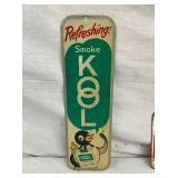 EMB. SST VERTICAL KOOL SIGN 3 1/2X12