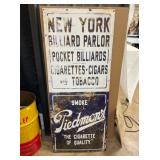 SSP NY PIEDMONT BILLARD SIGN 25X60