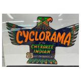 CYCLORAMA CHEROKEE INDIAN NC CB