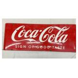 SSP COCA-COLA SLED SIGN 
