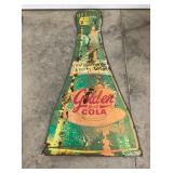 30x61 SST DIE CUT GOLDEN COLA SIGN
