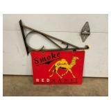 SMOKE CAMEL SWINGER SIGN W/ BRACKET