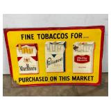 FINE TOBACCOS SIGN SST 41X27