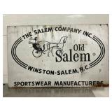 SST OLD SALEM WINSTON SALEM NC SIGN