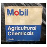 SST EMB. MOBIL AGRICULTURAL SIGN 73X45